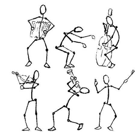 Postures de musiciens